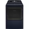 GE Profile - 7.3 Cu. Ft. Smart Electric Dryer With Fabric Refresh, Steam, And Washer Link - Sapphire Blue