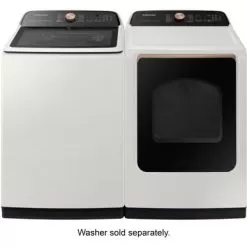Samsung 7.4-Cu. Ft. Smart Electric Dryer With Steam Sanitize+, Ivory -Appliance Shop d82b2fb9 449c 5e83 a3f3 8f5fe77f3710