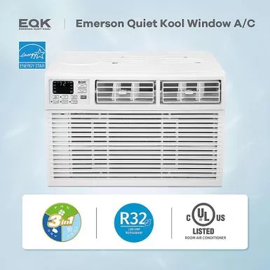 Emerson Quiet Kool - 350 Sq. Ft. Window Air Conditioner - White 16 Emerson Quiet Kool - 350 Sq. Ft. Window Air Conditioner - White - Image 14