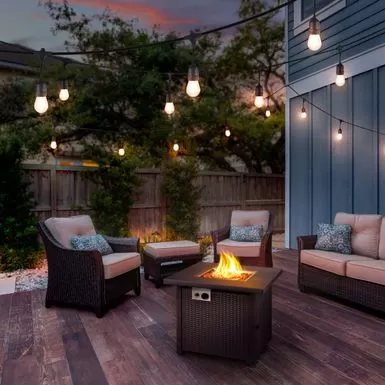 Insignia™ - 24 Ft. Outdoor String Lights - White 8 Insignia™ - 24 Ft. Outdoor String Lights - White - Image 6