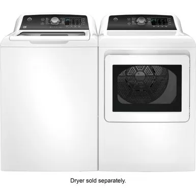 GE - 4.5 Cu Ft Top Load Washer With Water Level Control, Deep Fill, Quick Wash, And Glass Lid - White On White 7 GE - 4.5 Cu Ft Top Load Washer With Water Level Control, Deep Fill, Quick Wash, And Glass Lid - White On White - Image 5