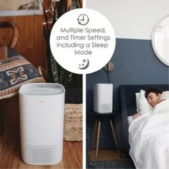 Crane True HEPA Air Purifier With UV Light For Rooms Up To 250 Sq. Ft. - White 14 Crane True HEPA Air Purifier With UV Light For Rooms Up To 250 Sq. Ft. - White -Appliance Shop d99d363e a2b9 4a6f 9168 d1d6bd724598