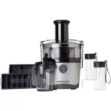 NutriBullet - Centrifugal Juicer Pro NBJ50200 - Silver - Silver 4 NutriBullet - Centrifugal Juicer Pro NBJ50200 - Silver - Silver - Image 2