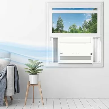 Danby - DAC080B5WDB 350 Sq. Ft. 8,000 BTU Window Air Conditioner - White 9 Danby - DAC080B5WDB 350 Sq. Ft. 8,000 BTU Window Air Conditioner - White - Image 7