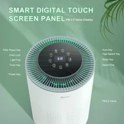 Air Purifier, Air Cleaner With Air Quality Monitoring - White -Appliance Shop d9df04c8 1b51 4277 ae4a e823f4d0d16f