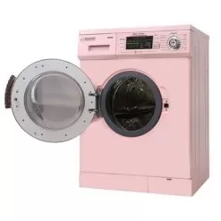 Equator Compact 13 Lbs Combination Washer Dryer Vented/Ventless Dry + Laundry Pedestal With Drawer - Silver -Appliance Shop da8b1f1e 69c0 4407 a03b 5f36a54e0896
