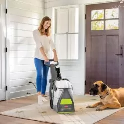 BISSELL - Big Green PET PLUS Upright Deep Cleaner - Green And Grey -Appliance Shop db04b805 1fe9 5170 94f6 b23b3d83616e