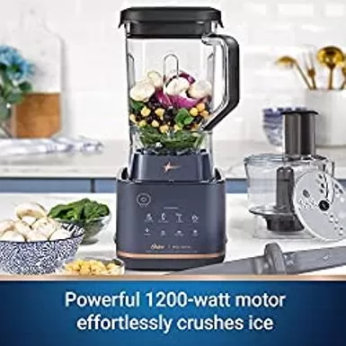Oster® Oster Pro Series 2-in-1 Kitchen System With XL 9-Cup Tritan Jar, Food Processor And Tamper Tool 4 Oster® Oster Pro Series 2-in-1 Kitchen System With XL 9-Cup Tritan Jar, Food Processor And Tamper Tool - Image 2