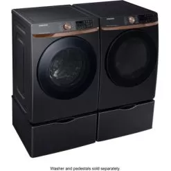 Samsung - 7.5 Cu. Ft. Stackable Smart Electric Dryer With Steam And Sensor Dry - Brushed Black 17 Samsung - 7.5 Cu. Ft. Stackable Smart Electric Dryer With Steam And Sensor Dry - Brushed Black -Appliance Shop dc12bbb3 0d1d 545d a87e 88da45491b5f