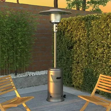 Fire Sense - Platinum Finish Performance Patio Heater - Gray 4 Fire Sense - Platinum Finish Performance Patio Heater - Gray - Image 2