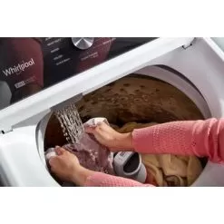 Whirlpool - 4.7-4.8 Cu. Ft. Top Load Washer With 2 In 1 Removable Agitator - White -Appliance Shop dc4bf062 5871 5d46 bd97 df1634f3786d