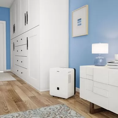 Danby - DDR030BJWDB-ME 30 Pint Dehumidifier - White 6 Danby - DDR030BJWDB-ME 30 Pint Dehumidifier - White - Image 4