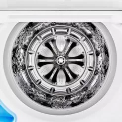 LG - 5.5 Cu. Ft. High Efficiency Smart Top Load Washer With TurboWash3D - White -Appliance Shop de2e9aa8 ee3b 5f55 a43d 18a8c1e83684