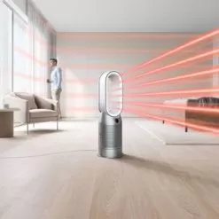 Dyson - Purifier Hot+Cool - HP07 - Smart Tower Air Purifier, Heater And Fan - White/Silver -Appliance Shop dec69089 6545 5449 87bb c7fb71980b2d