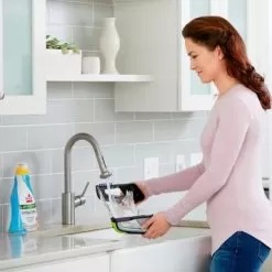 BISSELL - ProHeat 2X Revolution Pet Pro Plus Carpet Cleaner - Silver/purple -Appliance Shop ded23f51 34aa 565f a5fa fdc98b4324ba