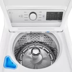 LG - 5.3 Cu. Ft. High-Efficiency Smart Top Load Washer With 4-Way Agitator And TurboWash3D - White 35 LG - 5.3 Cu. Ft. High-Efficiency Smart Top Load Washer With 4-Way Agitator And TurboWash3D - White -Appliance Shop df397fb1 00f3 5440 8727 4f404c80e7b4