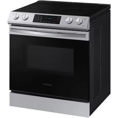 Samsung 6.3 Cu. Ft. Front Control Slide-In Electric Range With Convection & Wi-Fi 7 Samsung 6.3 Cu. Ft. Front Control Slide-In Electric Range With Convection & Wi-Fi - Image 5