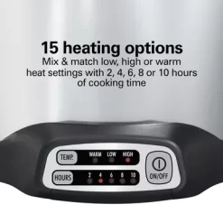 Hamilton Beach - 10qt Sear & Cook Stockpot Slow Cooker Silver -Appliance Shop dfa91d30 b0f8 43bf 838f 4867f77c3157
