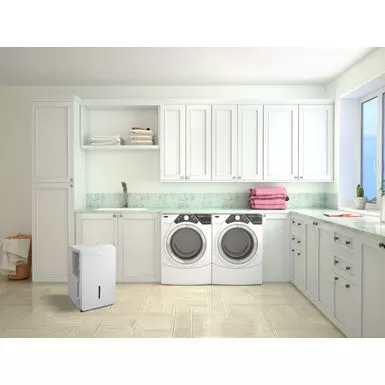 Insignia™ - 50-Pint Dehumidifier - White 7 Insignia™ - 50-Pint Dehumidifier - White - Image 5