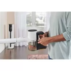 LG - CordZero Cordless Stick Vacuum With All-in-One Tower - Essence White -Appliance Shop e059e71c 53cd 5eee b496 478e433f7dbc