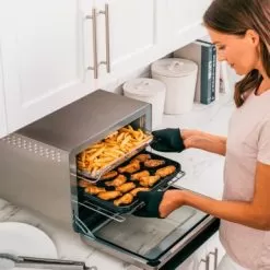 Ninja - Foodi 10-in-1 Smart XL Air Fry Oven, Countertop Convection Oven With Dehydrate & Reheat Capability - Stainless Silver 13 Ninja - Foodi 10-in-1 Smart XL Air Fry Oven, Countertop Convection Oven With Dehydrate & Reheat Capability - Stainless Silver -Appliance Shop e16b51ca f56d 54a6 8ebe 8339a430813d