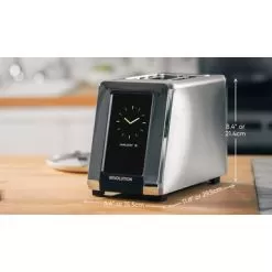 Revolution Cooking - Revolution InstaGLO R180 Toaster - Stainless Steel -Appliance Shop e199b45c b54f 54cc 87a9 e8281b8eb987