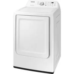 Samsung - 7.2 Cu. Ft. Electric Dryer With Sensor Dry - White -Appliance Shop e25ed476 26cc 4fbc be91 a9387cb8d6ae