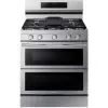 Samsung 6 Cu. Ft. Fingerprint Resistant Stainless Steel Smart Freestanding Gas Range With Flex Duo, Stainless Cooktop & Air Fry -Appliance Shop e297d7de a32f 4968 b832 62981bdaf17a