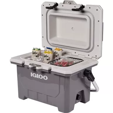 Igloo - IMX 24 Quart Cooler - Gray 4 Igloo - IMX 24 Quart Cooler - Gray - Image 2
