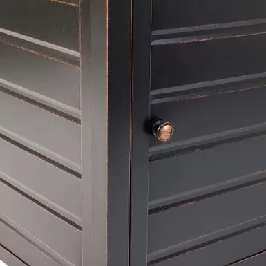 Fire Sense - Langhorne Square Aluminum LPG Fire Pit - Antique Bronze 12 Fire Sense - Langhorne Square Aluminum LPG Fire Pit - Antique Bronze - Image 10