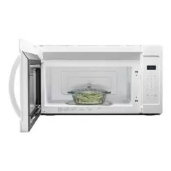 Whirlpool 1.7 Cu. Ft. White Over-the-range Microwave Hood Combination With Electronic Touch Controls -Appliance Shop e3b1819c 114d 4001 aff3 6c976287ed9a