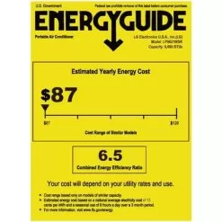 LG 6,000 BTU Portable Air Conditioner (8,000 BTU ASHRAE) -Appliance Shop e4593670 5eed 404d a252 2bfbef433604