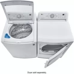 LG - 5.0 Cu. Ft. High-Efficiency Top Load Washer With 6Motion Technology - White 27 LG - 5.0 Cu. Ft. High-Efficiency Top Load Washer With 6Motion Technology - White -Appliance Shop e4932a24 2f3f 591f b413 997844de785c