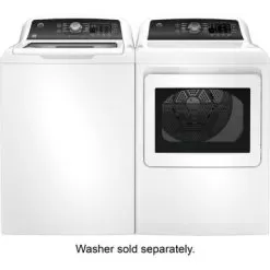 GE - 7.4 Cu. Ft. Front Load Electric Dryer With Sensor Dry - White On White -Appliance Shop e52cac2c 16b3 51f6 bc76 6ff872953a49