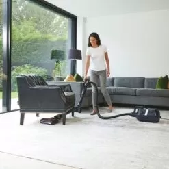 Shark - Canister Pet Bagless Corded Vacuum - Navy/Silver -Appliance Shop e5632c9a 3327 5557 b168 c3c5d85405c3