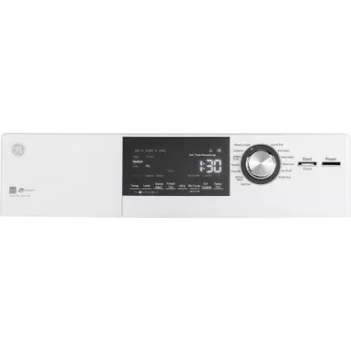 GE - 4.3 Cu. Ft. 14-Cycle Electric Dryer - White 6 GE - 4.3 Cu. Ft. 14-Cycle Electric Dryer - White - Image 4