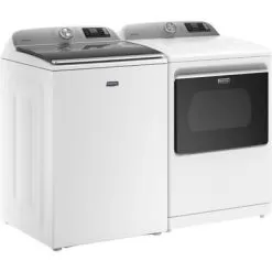 Maytag - 5.3 Cu. Ft. High Efficiency Smart Top Load Washer With Extra Power Button - White 25 Maytag - 5.3 Cu. Ft. High Efficiency Smart Top Load Washer With Extra Power Button - White -Appliance Shop e577d744 e7d2 5c5c 9193 525eaf6f6d30