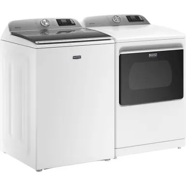 Maytag - 5.3 Cu. Ft. High Efficiency Smart Top Load Washer With Extra Power Button - White 11 Maytag - 5.3 Cu. Ft. High Efficiency Smart Top Load Washer With Extra Power Button - White - Image 9