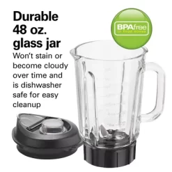 Hamilton Beach - PowerMax Professional Performance Blender Gray -Appliance Shop e684dc82 2c3e 43fb 8dab 501c381eeeda