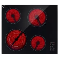 24-in 4 Elements Radiant Electric Cooktop Including Dual Zone Element - 24" - 24" -Appliance Shop e68de4c9 7a59 4c3d 8d7d 186bdfb5c1b5