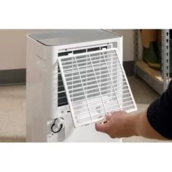 GE - 50-Pint Energy Star Portable Dehumidifier With Smart Dry For Wet Spaces - Grey -Appliance Shop e71d1c0b beff 572f 95cf 332117beb937