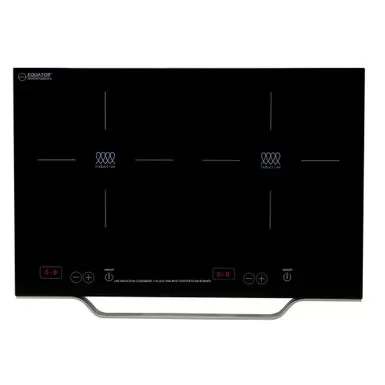 Equator Portable Dual Burner Induction Cooktop With Handle - Black 3 Equator Portable Dual Burner Induction Cooktop With Handle - Black