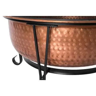 Fire Sense - Palermo Wood Burning Fire Pit - Copper 14 Fire Sense - Palermo Wood Burning Fire Pit - Copper - Image 12