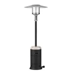 Fire Sense - Performance Patio Heater - Onyx/Stainless Steel