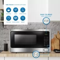 Danby Designer 1.1 Cuft Microwave With Stainless Steel Front - Stainless Steel 9 Danby Designer 1.1 Cuft Microwave With Stainless Steel Front - Stainless Steel -Appliance Shop e885105d ba7d 42d5 92a8 f97afa04d446