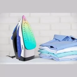 Conair - ExtremeSteam Super Steam Iron - Blue -Appliance Shop e88b636d 4713 5e85 9e61 bb9591deaaa4