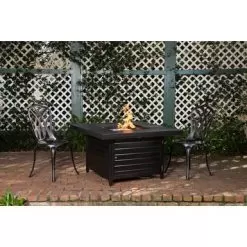 Fire Sense - Langhorne Square Aluminum LPG Fire Pit - Antique Bronze 22 Fire Sense - Langhorne Square Aluminum LPG Fire Pit - Antique Bronze -Appliance Shop e88ee281 4207 5bb8 acfe 226789c0329e
