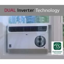 LG 10,000 BTU Inverter Window Air Conditioner, Electronic Controls -Appliance Shop e8c28868 9e6a 41f9 a313 806a29b30e65