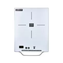 Equator 11inch Portable, Single-Burner Induction Cooktop - With Handle - Silver