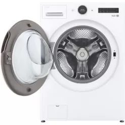 LG - 5.0 Cu. Ft. High-Efficiency Smart Front Load Washer With Steam And TurboWash 360 - White -Appliance Shop e97910e5 d143 55b0 971a 58a7c6bd74f7